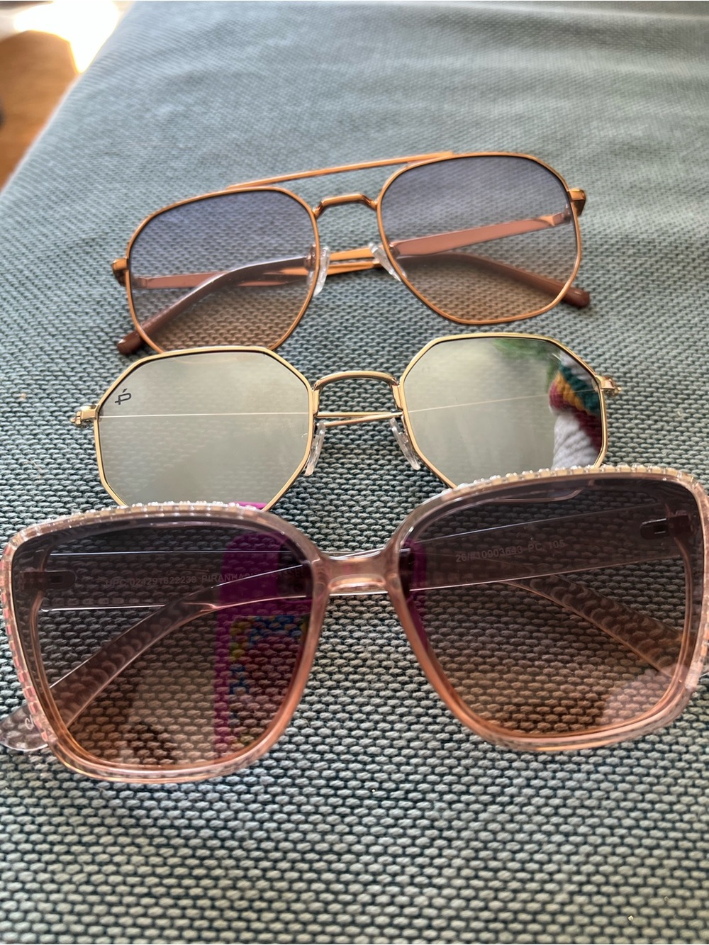 Women’s Oversized Sunglasses Fashion Shades. Random 3 pairs
